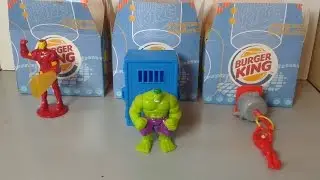 Super heróis Marvel bkids burger king 2005