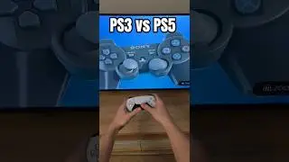 PS3 vs PS5 Controller Playstation #playstation
