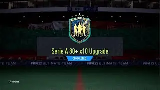 FIFA 22 84+ Serie A Player Pick & Serie A 80+ &times;10 Upgrade Pack