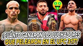 &iexcl;Salarios & Bonificaciones del UFC 317! &iquest;Cu&aacute;nto gan&oacute; ILIA TOPURIA tras su BRUTAL KO sobre OLIVEIRA?
