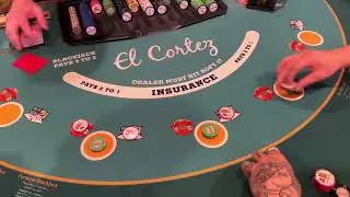 $3000 LIVE Blackjack Session | El Cortez