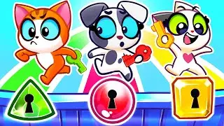 Escape Room Challenge | Teamwork | Working Together is Better | Kids Cartoons | Purr-Purr Stories