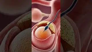 How Human Fertilization Happens | 3D Sperm Meets Egg Animation | AI Anatomy Explained