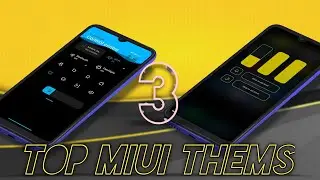 Top 3 MIUI Themes || Best Vip Themes || MIUI 12.5 || Custom Ui | MIUI 3.O