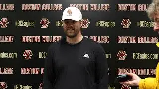 Football: Sean Duggan Media Availability (April 5, 2023)