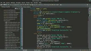 SPPU DBMSL 13 - MongoDB Connectivity with Eclipse Java