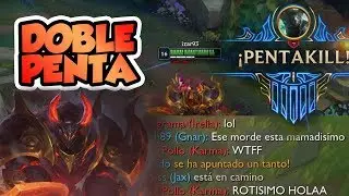 NUEVO MORDE: 😳¡2 PENTAKILL Y CRASHEO EL JUEGO DEL DAÑO!😂