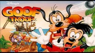 Goof Troop (SNES) - 1P Goofy Playthrough - Episode 1 - Pirates!