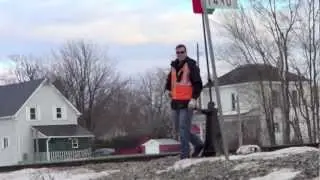 CP Rail Winchester Subdivision Jan. 14th 2013 Finch Ontario