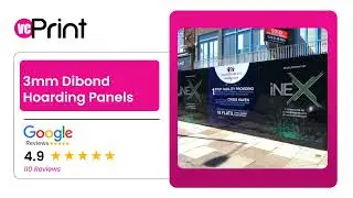 From City Streets to Highways: Transform Your Space with 3mm Dibond Hoarding Panels