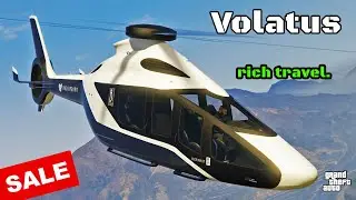 Volatus Review & Best Customization | GTA Online | SALE Transport Luxury Helicopter Travel in Style
