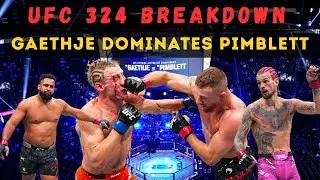 UFC 324 REVIEW - Gaethje DOMINATES Pimblett, O'Malley is BACK & Cortes-Acosta Next for Aspinall?