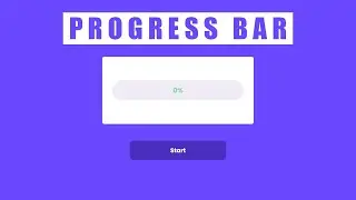 Create A Cool Progress Bar  HTML _ CSS  _ JavaScript Tutorial
