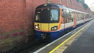 Trains at Crystal Palace Station - London UK