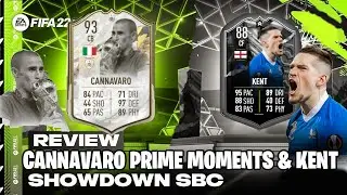 CANNAVARO PRIME MOMENTS 93 e KENT SHOWDOWN 88 - REVIEW - FIFA 22