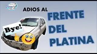 Platina con frente de clio sport/ modificcion 1ra parte