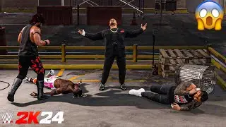 Solo Sikoa & Jacob Fatu Brutally Attack Jimmy Uso and Kofi Kingston in Shocking WWE Garage Ambush!