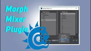 Простой плагин Morph Mixer | Бесплатная загрузка - Lightwave 3D