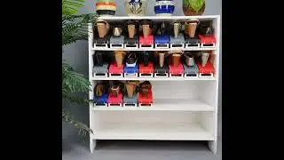 Mechdel Adjustable Shoe Slots Organizer, Portable Shoez