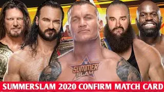 WWE SUMMERSLAM 2020 FULL MATCH CARDS, SUMMERSLAM 2020 FULL HIGHLIGHTS, SUMMERSLAM 2020 FULL SHOW