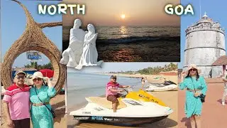 North GOA Tourist Spots || Dona Paula | Aguada Fort | Miramar | Candolim | Calangute | Baga Beach 🏖