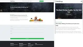 HTML & CSS Project Tutorial - Build a Cafe Website