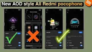 New Aod style all redmi pocophone.How To Install Chinese Always-on Display Theme On Xiaomi Global