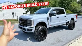 ПРЕДСТАВЛЯЮ свой полностью собранный и покрашенный F250 LMITED 2024 года!!! Он ИДЕАЛЬНЫЙ...