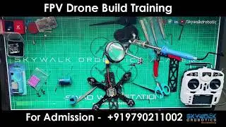 FPV Drone Built  by SWAD Trained Student - FPV Drone Build Training - FPV Pre-Built Drone Sales