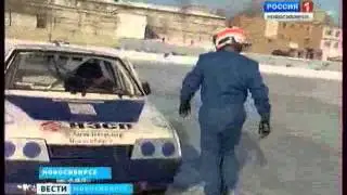 На стадионе ДОСААФ прошел чемпионат по гонкам на льду  Вести Новосибирск  NSKTV