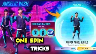 FREE FIRE NEW ANGELIC WISH EVENT | FREE FIRE NEW EVENT | ONE SPIN TRICKS - GARENA FREE FIRE