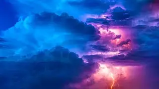 Epic Orchestra Music - Powerful Music with Thunderstorm, Storm Footage