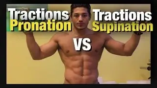 DIFFERENCE: PULL-UPS Pronation / Supination (biceps and back bodybuilding)