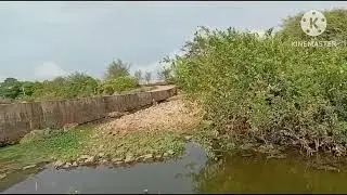 Passagem molhada do rio Salgado em Ic&oacute;, Cear&aacute;. 