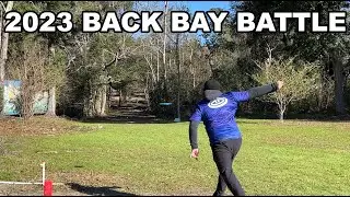 Playing the 2023 Back Bay Battle Disc Golf Tournament!