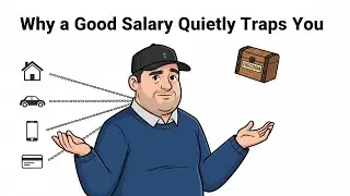 Why a Good Salary Quietly Traps You #PersonalFinance#MoneyPsychology#MiddleClassLife