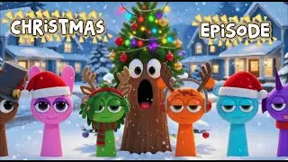 СПРУНКИ УКРАШАЮТ ЕЛКУ 🎄 + ПЕСНЯ 🎵#incredibox #sprunki #sprunkiincredibox #Christmas