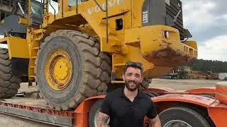 Loading & Transporting The Volvo L330E Wheel Loader - Sotiriadis/Labrianidis Mining Works - 4k