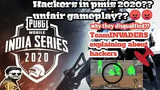 Hackers In PMIS 2020😡👹New update | Finally pmis disclosed why teams disqualified | ft.Team iNVADERS