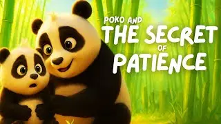 🐼 Поко и секрет терпения | Моральные истории для детей | Короткие сказки на ночь на английском языке