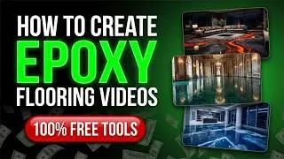 Make Viral Epoxy Flooring Videos with AI FAST!
