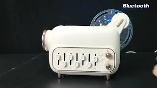 Aurora Humidifier with White Noise&Aroma Diffuser|Relaxing LED Light for Deep Sleep & Stress Relief