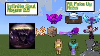 Infinite Soul Abyss vs All Fakeuy Mobs Minecraft - Minecraft Mob Battle 