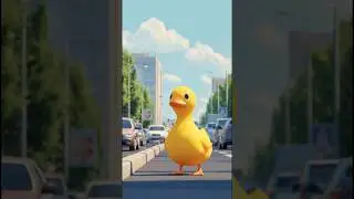 Duck animation || a man treats the duck. #duck