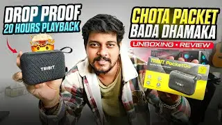 TRIBIT PocketGo unboxing & review 😱 | best pocket speaker under 2000