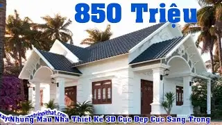 Những Mẫu Nh&agrave;  Kiến Tr&uacute;c 3D  Sang Trọng