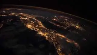 ISS Timelapse - Double European Night Pass (26 Marzo 2015)