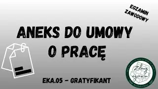 Aneks do umowy o pracę - GRATYFIKANT GT