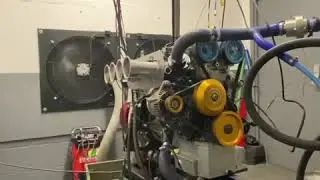 4AGE Toyota engine being power tested