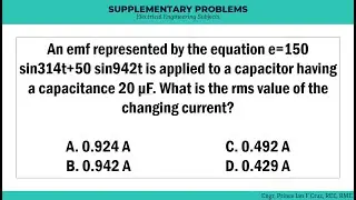 Random EE Problem Solving #2: RMS Current of Capacitor with Complex Voltage Waveform